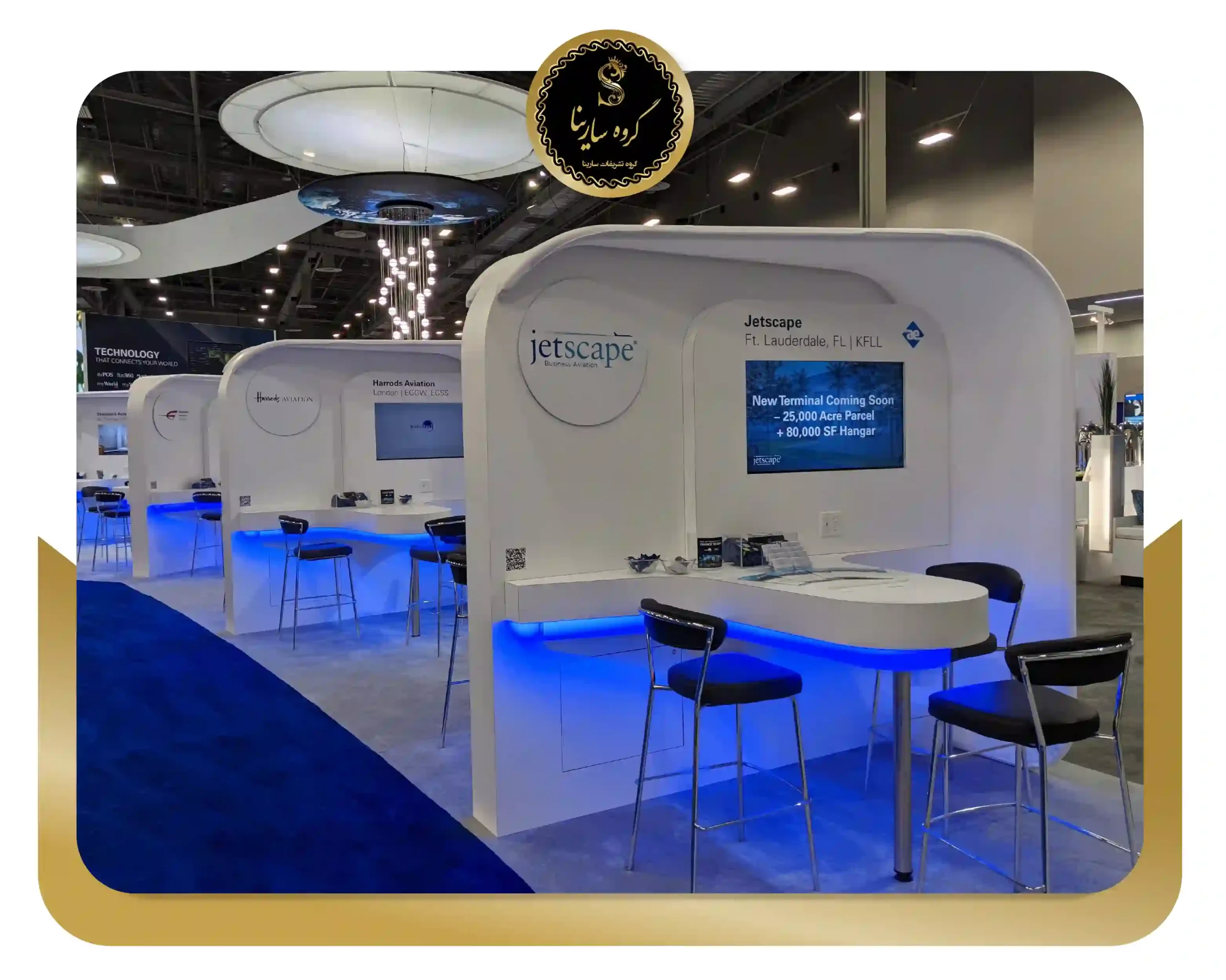 اجاره تجهیزات نمایشگاهی برای شرکت ‌ها و استارتاپ ‌ها (sarinagroupe.com)