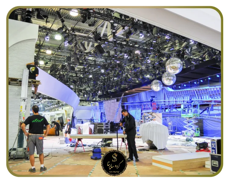 مونتاژ و نصب غرفه