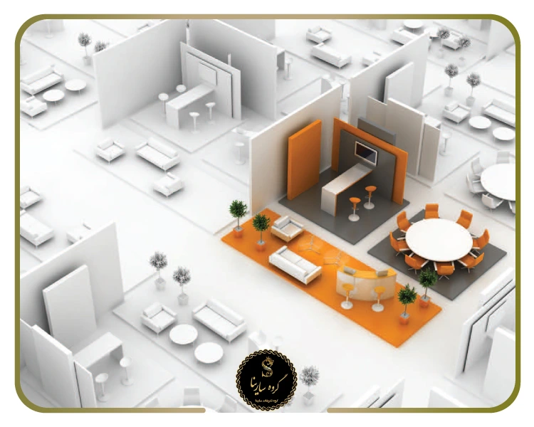 نقاشی و دیزاین غرفه