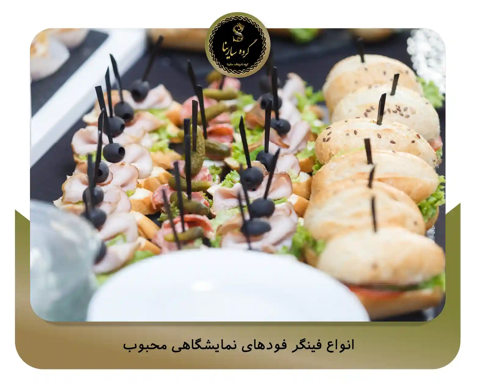 انواع فینگر فودهای نمایشگاهی محبوب (sarinagroupe.com)