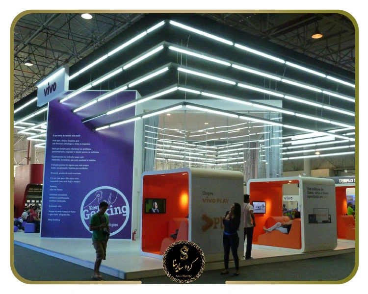 مزایای استفاده از نورپردازی در غرفه نمایشگاهی