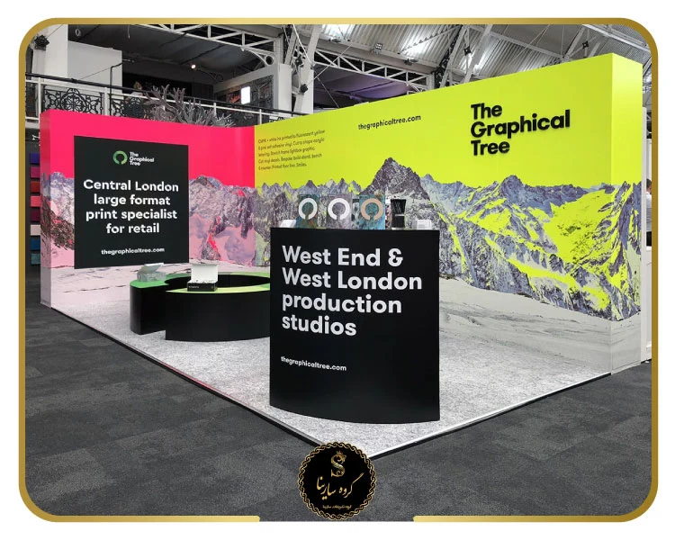 بهبود عملکرد غرفه نمایشگاهی با تفکیک فضایی