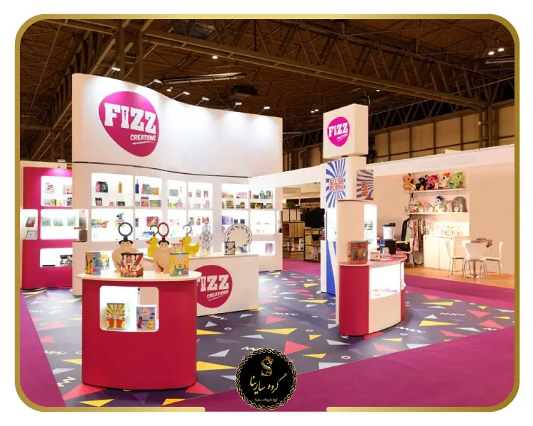 انواع مواد و متریال مورداستفاده برای کف‌پوش در طراحی غرفه نمایشگاهی